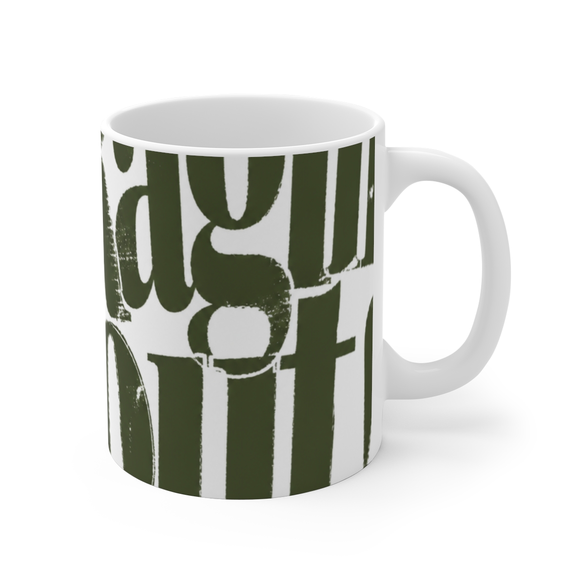 Travis Scott "Raging out!" White Mug
