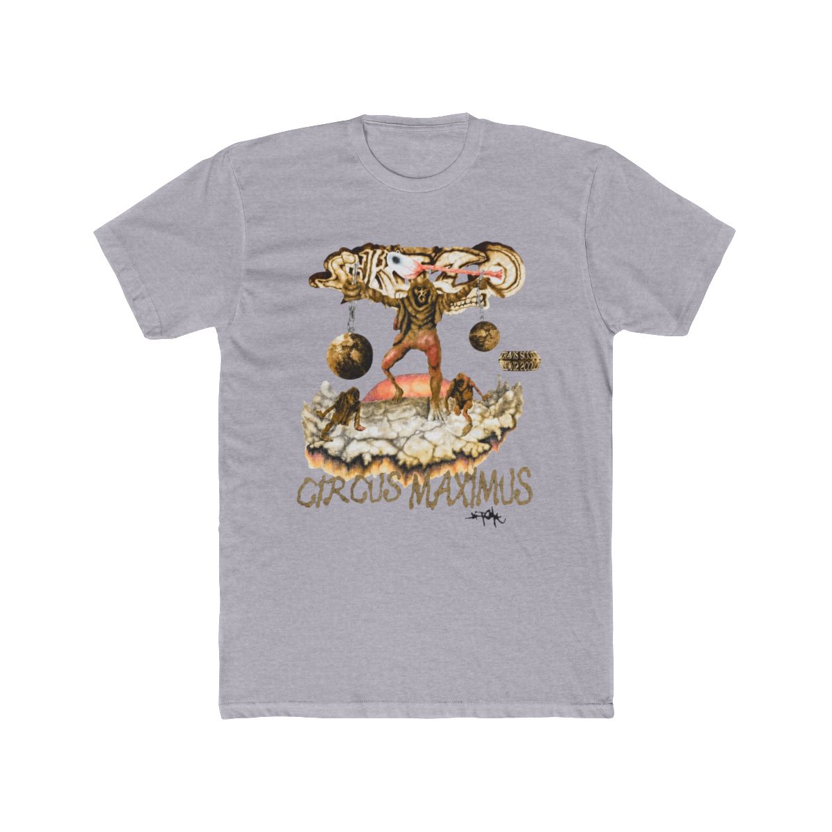 TRAVIS SCOTT UTOPIA TOUR OFFICIAL MERCH WHITE SKITZO T Shirt