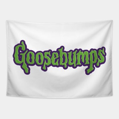 Goosebumps Throwback Logo Tapestry Official Travis Scott Merch