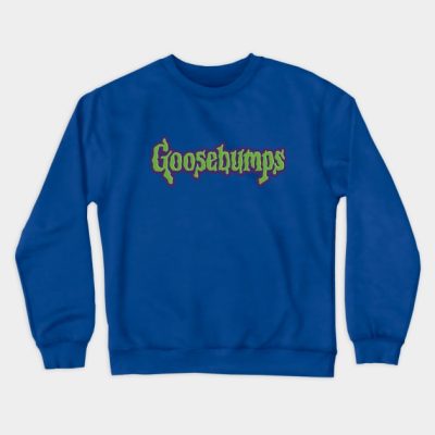 Goosebumps Throwback Logo Crewneck Sweatshirt Official Travis Scott Merch