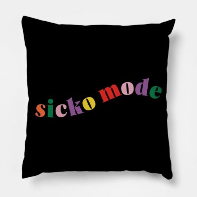 Sicko Mode Throw Pillow Official Travis Scott Merch