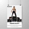 2023 Pop Music Album Travis Scott Utopia Poster Aesthetic Rapper Hip Hop Astroworld Cover Canvas Print 19 - Travis Scott Merch