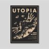 2023 Pop Music Album Travis Scott Utopia Poster Aesthetic Rapper Hip Hop Astroworld Cover Canvas Print 21 - Travis Scott Merch