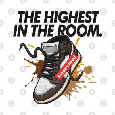 Highest In The Room Hype Sneakerhead Throw Pillow Official Travis Scott Merch