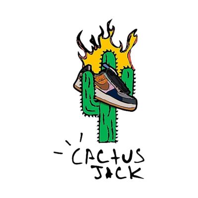Cactus Jack Fire Shoe Mug Official Travis Scott Merch