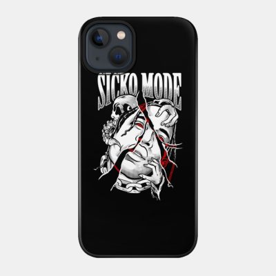 Sicko Mode B And W Phone Case Official Travis Scott Merch