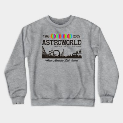 Astroworld Houston Crewneck Sweatshirt Official Travis Scott Merch