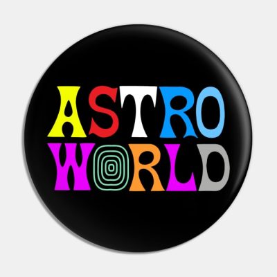 Giveyour Astroworld Name Pin Official Travis Scott Merch