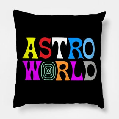 Giveyour Astroworld Name Throw Pillow Official Travis Scott Merch