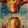 Travis Scott Astroworld Hip Hop Rap Music Star Posters and Prints Canvas Painting Art Pictures Vintage 7 - Travis Scott Merch