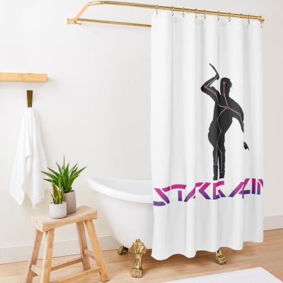 Travis Scott Stargazing Shower Curtain Official Travis Scott Merch