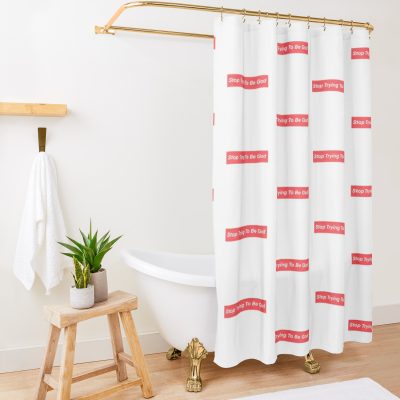 Stop Trying To Be God Shower Curtain Official Travis Scott Merch
